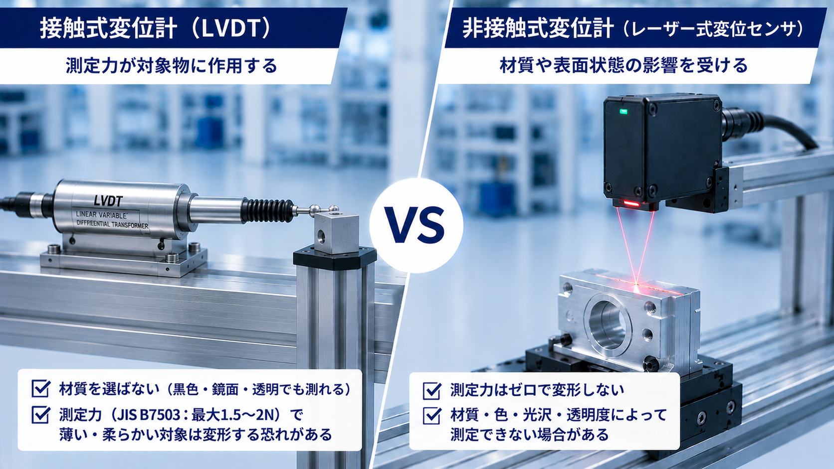 接触式と非接触式